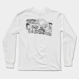 bbc ghosts – car chaos Long Sleeve T-Shirt